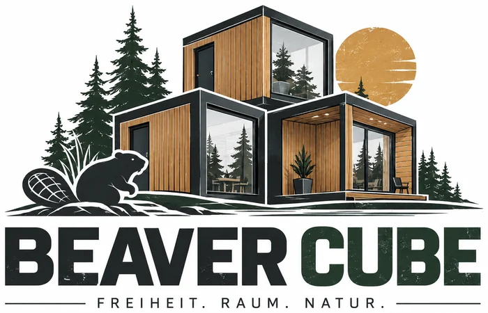 Beaver Cube Logo – Freiheit. Raum. Natur.