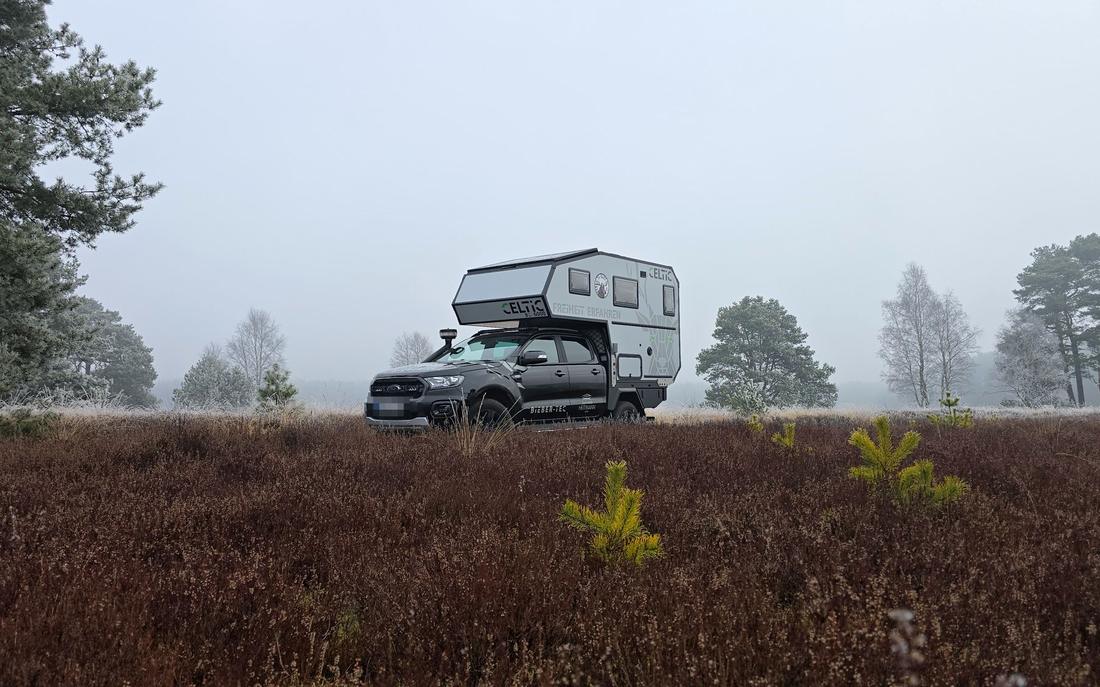 Pressebericht: Wintertest Schweden mit der Celtic 6000 (PICKUP CAMPER Magazin)
